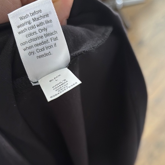 Women’s Chic Black Sleeveless Dress by Nine West NWT (size L) - Picture 5 of 5